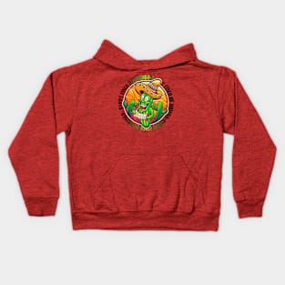 Happy Cinco de Drinko Cinco de Mayo Mexican Fiesta Mexican Cactus wearing sombrero Mexican Hat Kids Hoodie